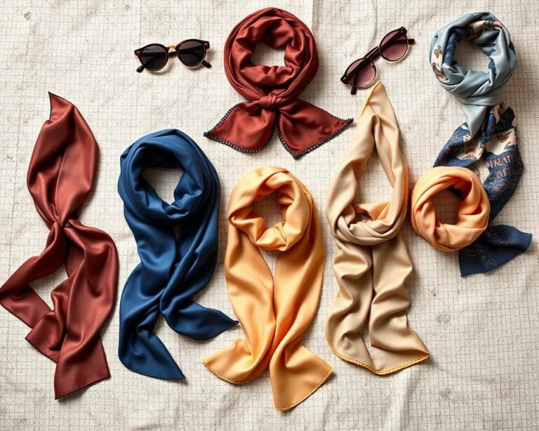 Seidenschals: Wie sie jeden Look aufwerten