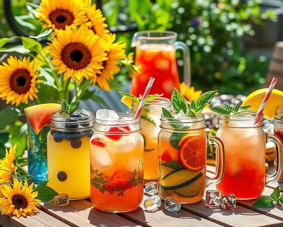 Sommerdrinks selber machen