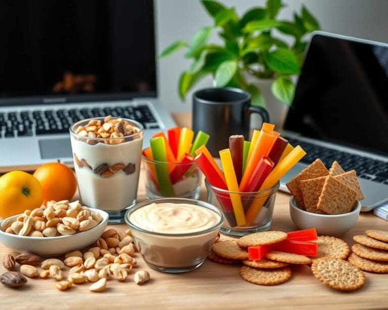 Tipps für gesunde Snacks im Büroalltag