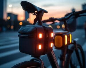 Tragbare Fahrradtaschen mit Beleuchtung: Praktisch und sicher