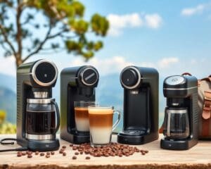 Tragbare Kaffeemaschinen: Genuss für unterwegs