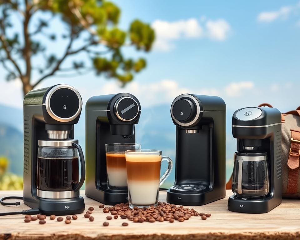 Tragbare Kaffeemaschinen: Genuss für unterwegs