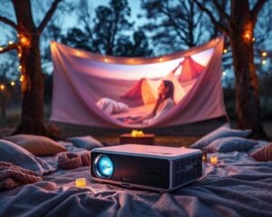 Tragbare LED-Projektoren: Heimkino überall