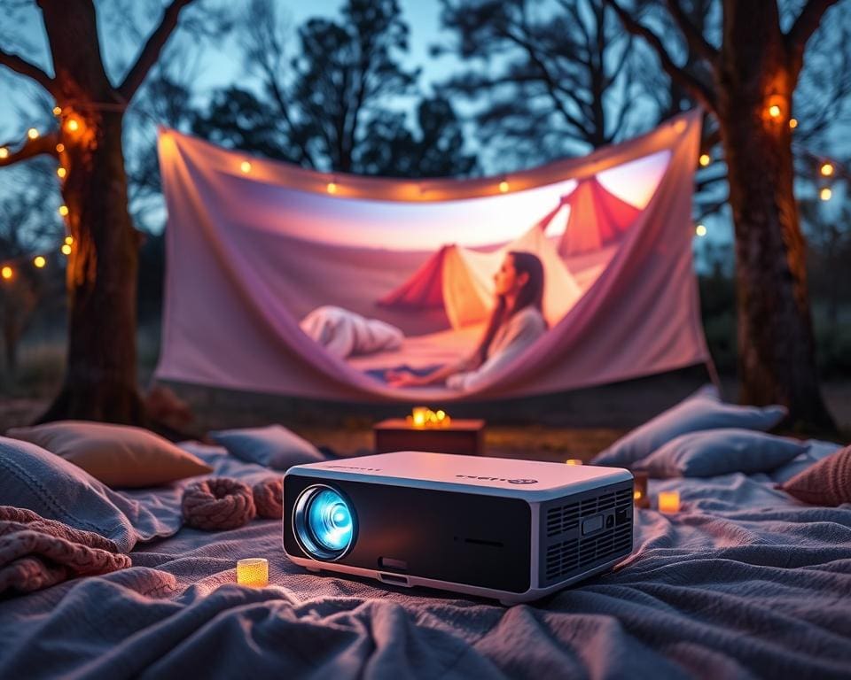 Tragbare LED-Projektoren: Heimkino überall
