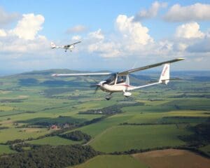 Ultraleichte Flugzeuge für Kurzstrecken