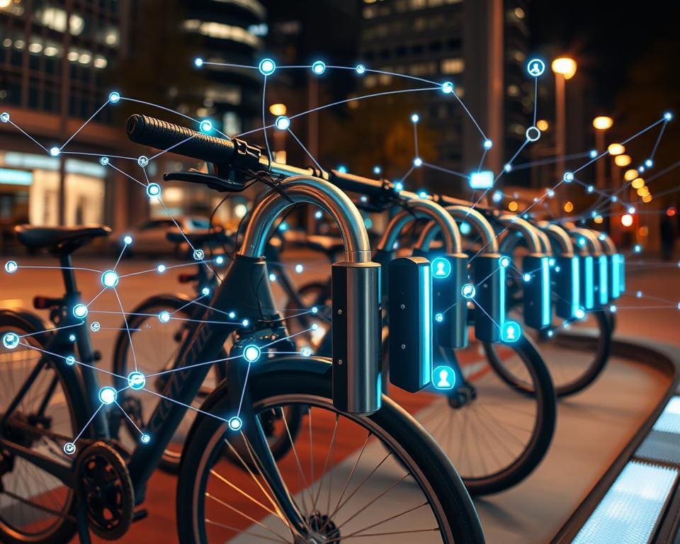Vernetzte Fahrradschlösser
