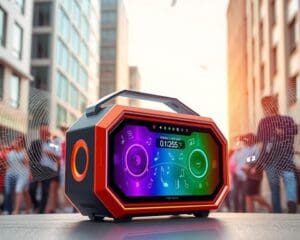 Welche Innovationen gibt es bei tragbaren Musiksystemen?