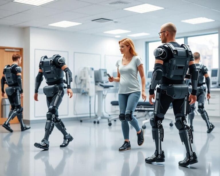 Wie verbessern Exoskelette die Rehabilitation von Verletzungen?
