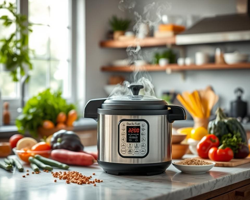 effizientes Kochen mit elektrischen Schnellkochtöpfen