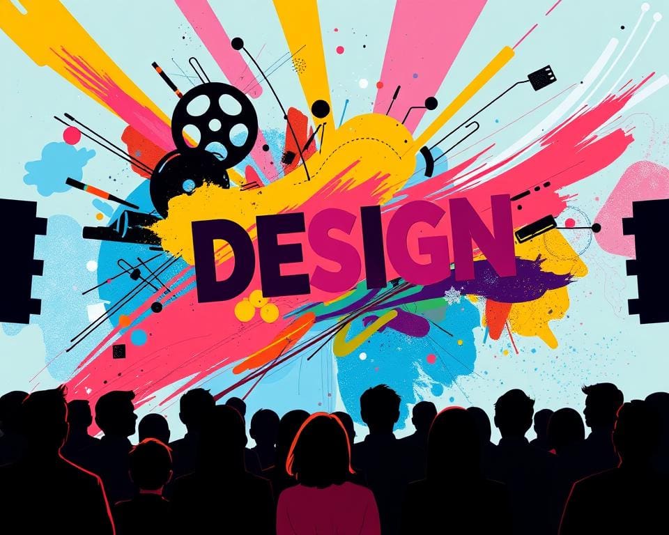 kreatives Design und Einfluss auf das Publikum