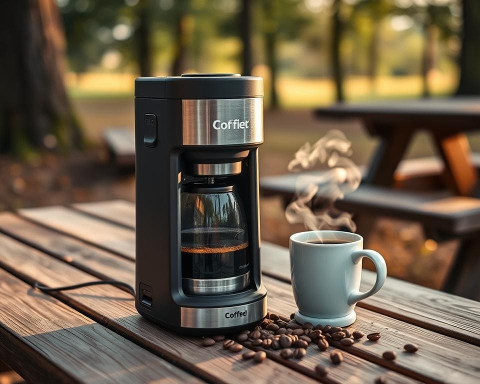 mobile Kaffeezubereitung