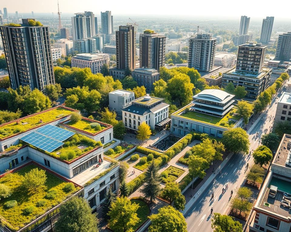 nachhaltige Konzepte in urbanen Räumen