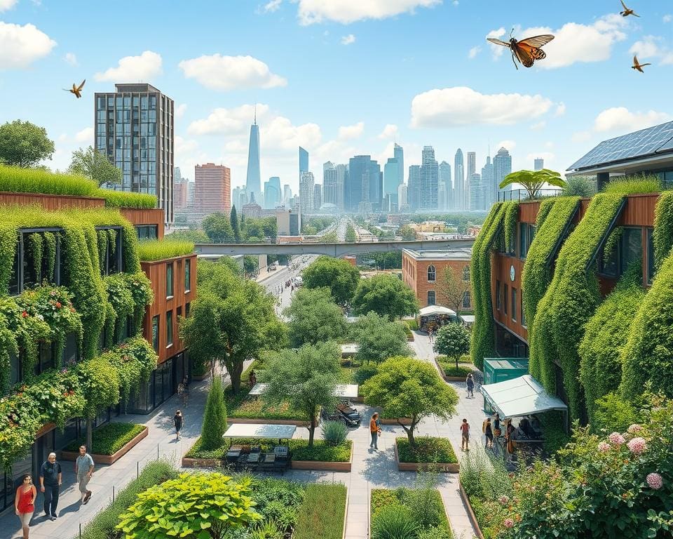 umweltbewusstes Design in der Stadt