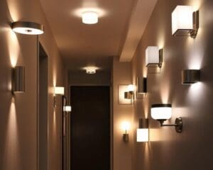 Die besten LED-Wandlampen für vielseitige Flure