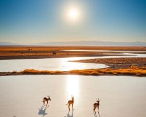 Etosha: Das große weiße Gebiet voller wilder Tiere