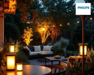 Outdoor-Lampen von Philips: Für gemütliche Gartenabende