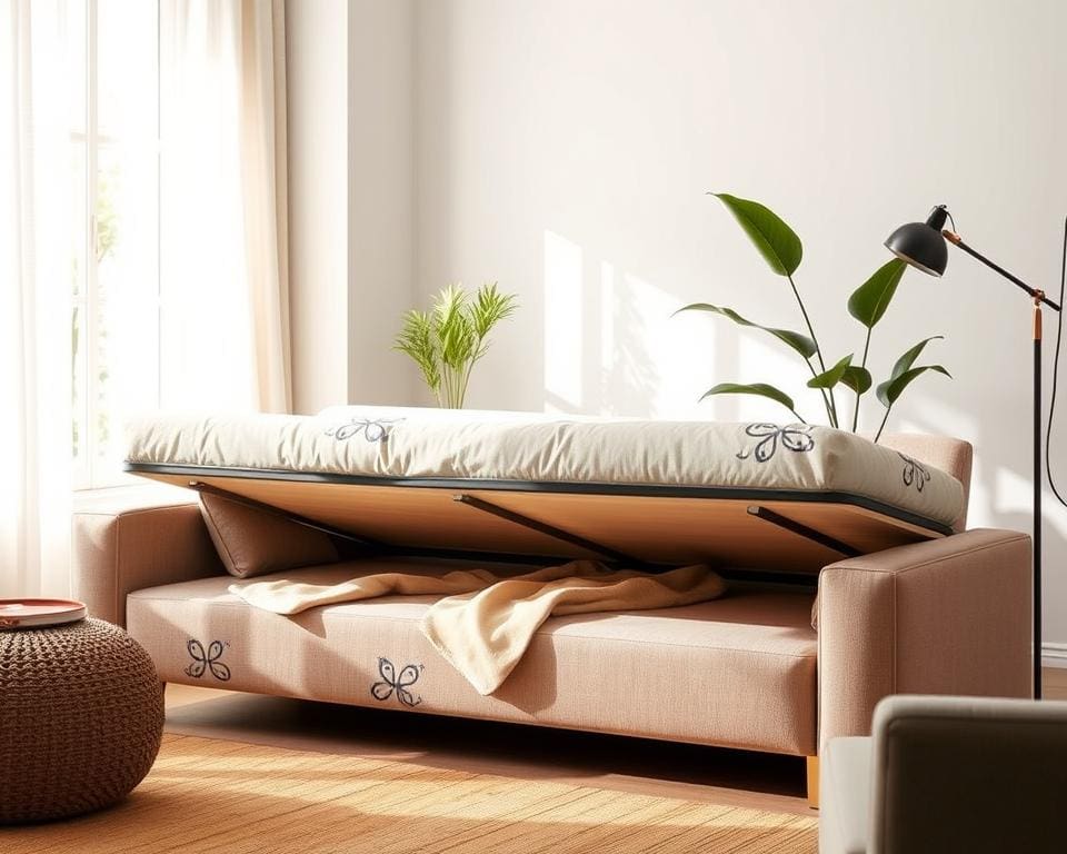 Schlafsofas mit Stauraum