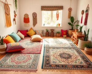 Teppiche im Boho-Design für kreative Kinderzimmer