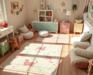 Teppiche im Vintage-Look für charmante Kinderzimmer