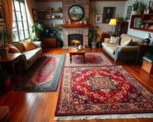 Teppiche im Vintage-Look für nostalgische Wohnträume