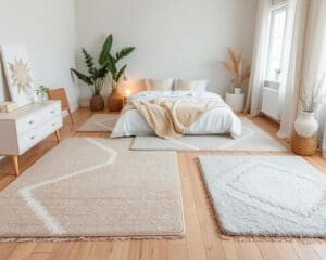 Teppiche in gedeckten Farben für harmonische Schlafzimmer