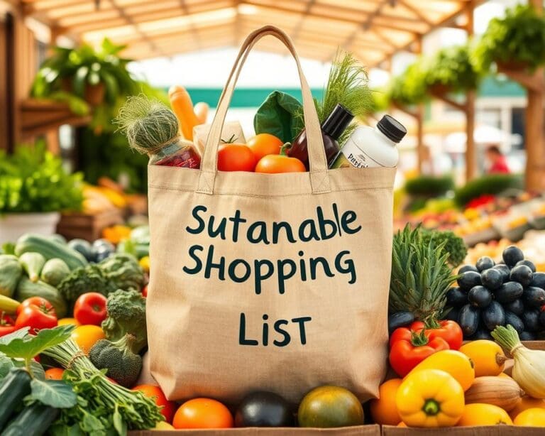 Tipps für eine nachhaltige Einkaufsliste