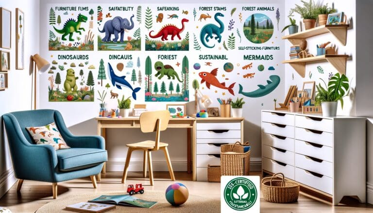 Möbelfolie , Möbelfolie Kinderzimmer, Kinderfreundliche Möbelfolie, Ablösbare Möbelfolie, mica-mica.com, Nachhaltige Möbelfolie, FSC-Zertifizierte Möbelfolie, Möbelfolie Dinosaurier, Möbelfolie Waldtiere, Möbelfolie Hasen Garten, Möbelfolie Abenteuer Straße, Möbelfolie Ballerina Mäuse, Möbelfolie Feuerwehr, Möbelfolie Meerjungfrau, Möbelfolie Herbstwald, DIY Möbelfolie Ideen, Möbelfolie von mica-mica.com