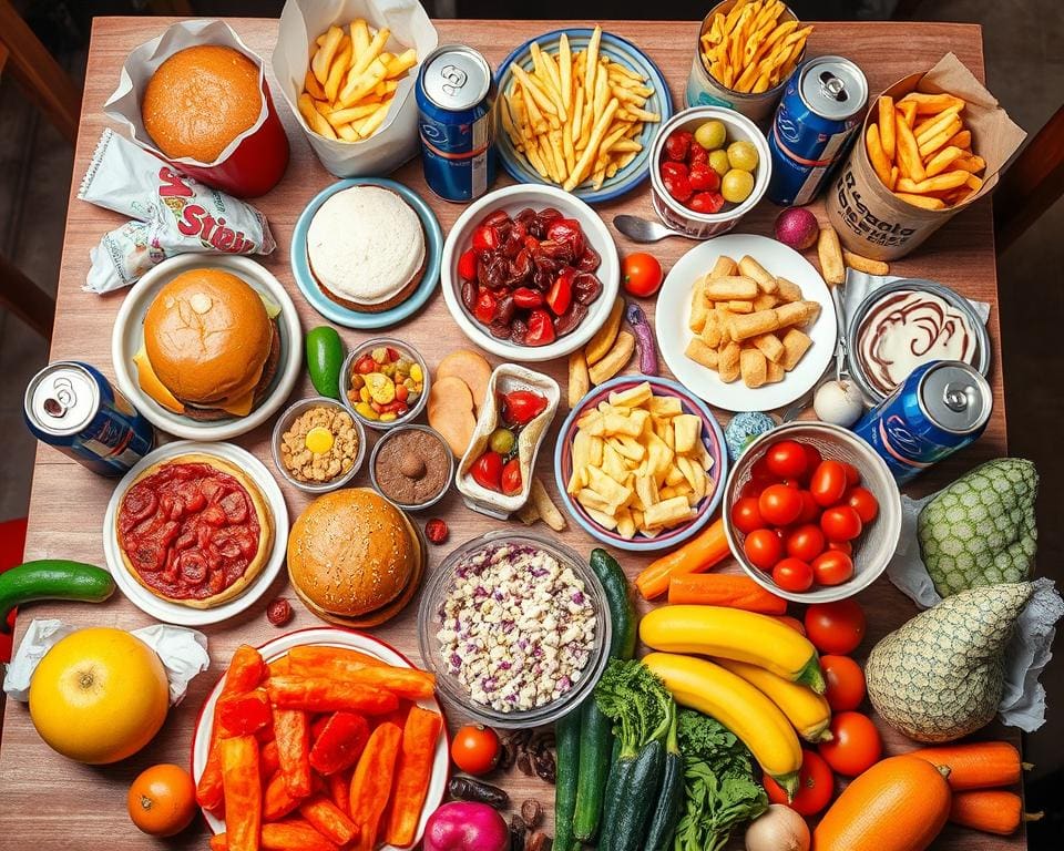 ungesunde Ernährung