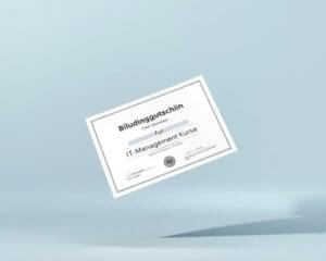 Bildungsgutschein für IT-Management-Kurse