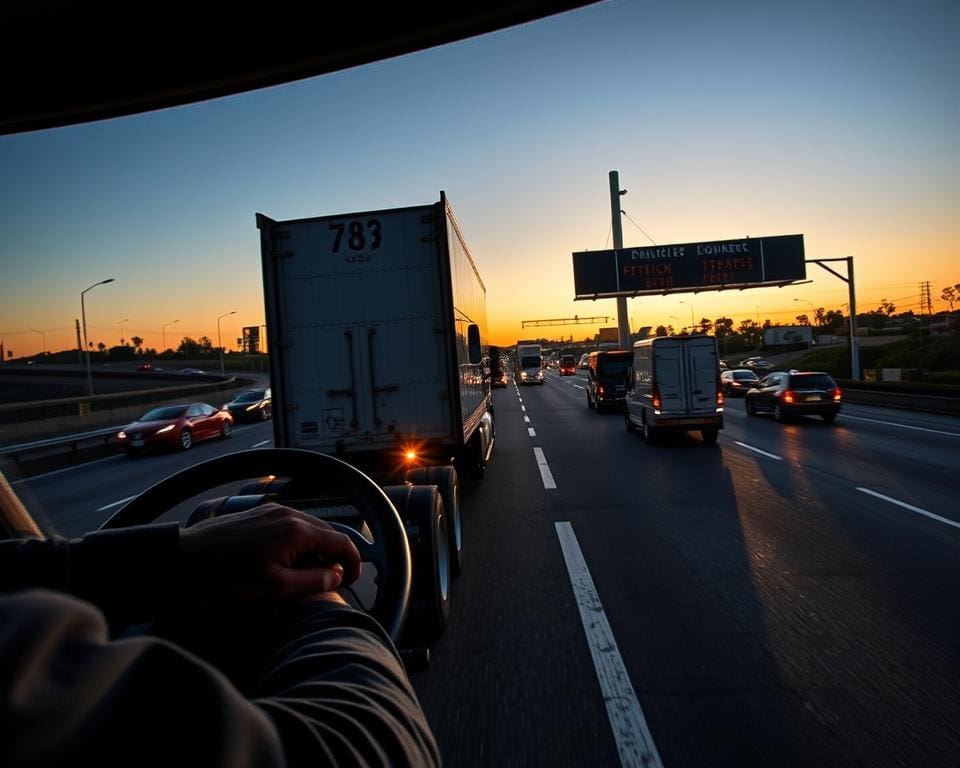 LKW-Fahrer: Die größten Herausforderungen auf der Straße