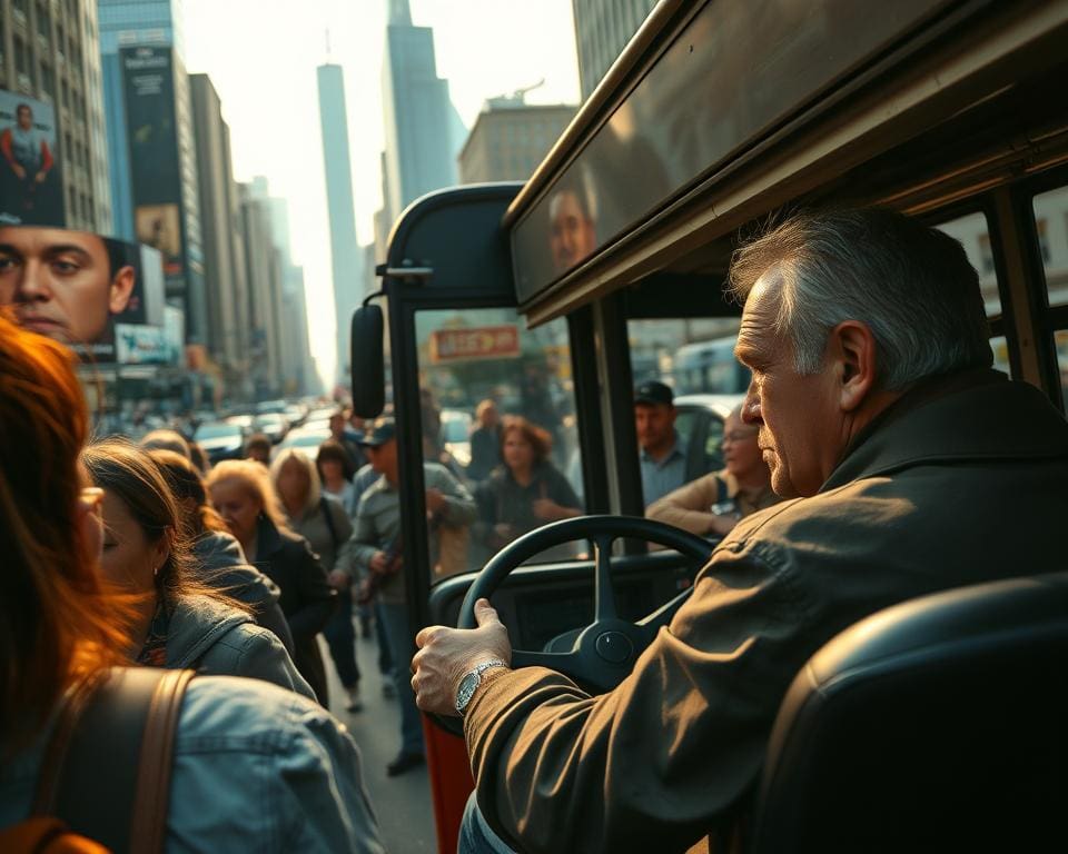 Stressfaktoren im Busfahrerberuf