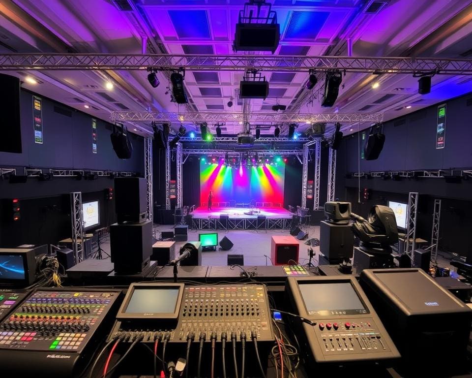 Tontechnik Mieten, Lichttechnik Mieten, Bühnentechnik Mieten