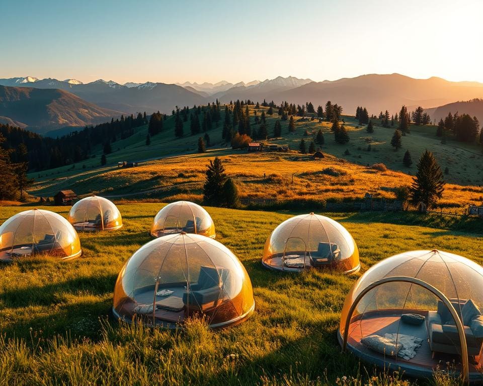 Wo findest du die schönsten Bubble Tents in Deutschland?