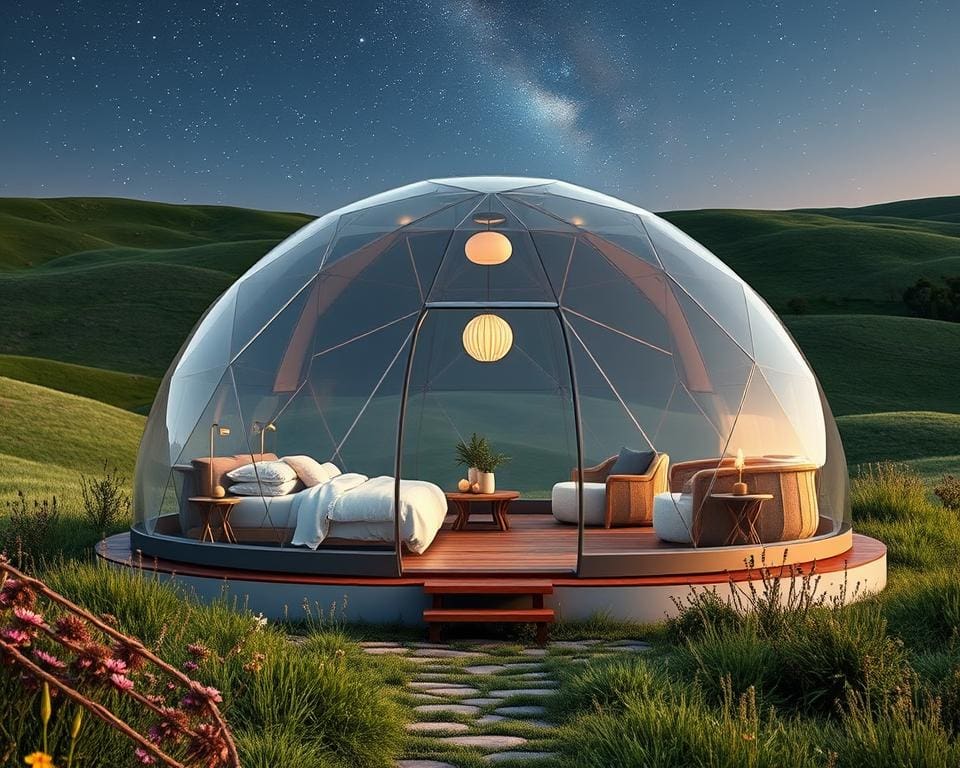 perfekte Glamping-Idee