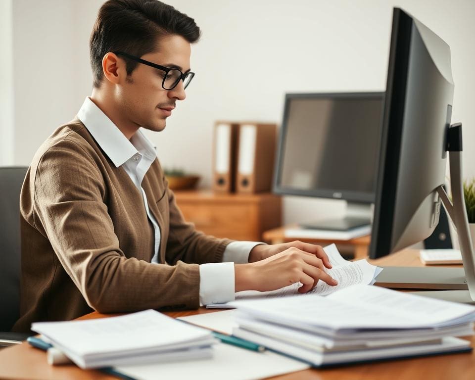 Wie arbeitet ein kaufmännischer Sachbearbeiter?