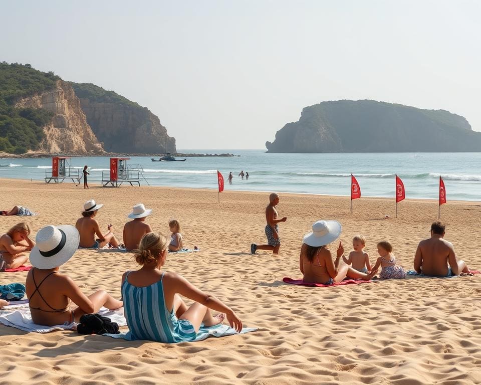 Sicherheit am Strand für Urlauber