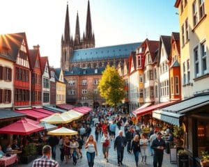 Was macht die Innenstadt von Aachen besonders lebendig?