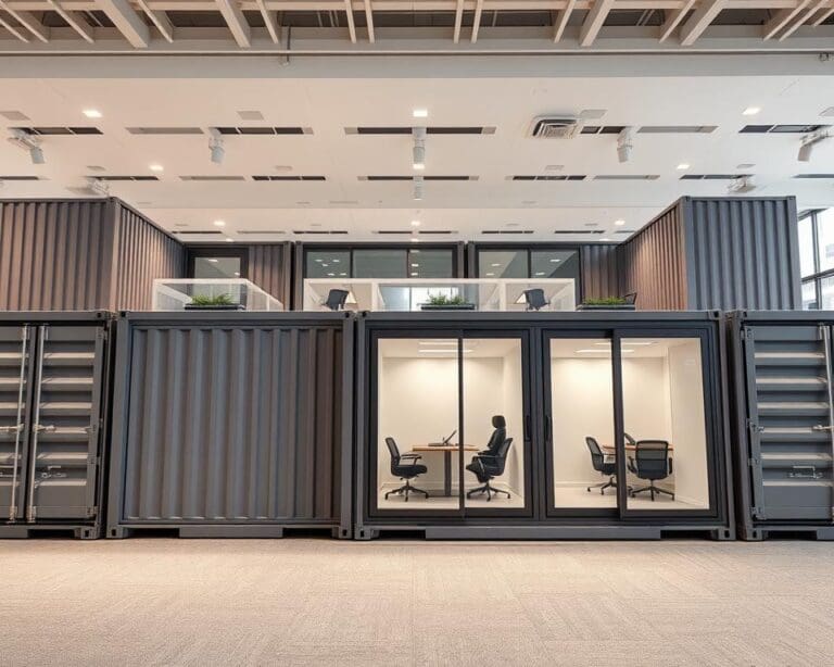 Wie funktioniert das Baukastensystem bei Bürocontainern?