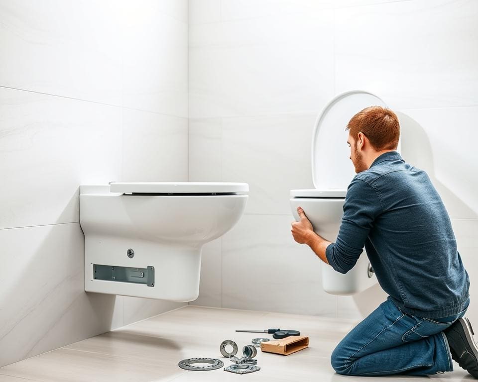 Wie montiert man ein Hänge-WC richtig und sicher?