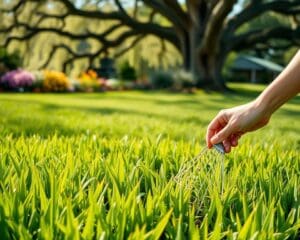 Wie pflegt man Rollrasen richtig im Frühling?