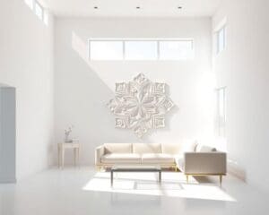 Wie wirkt Stuck in einem minimalistischen Interieur?