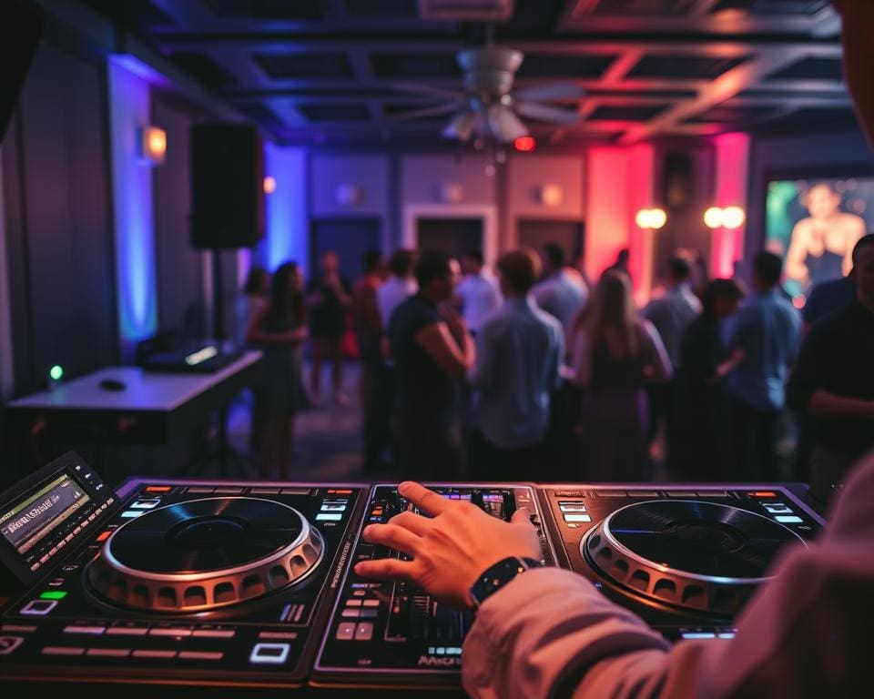 DJ Technik und Equipment für Events