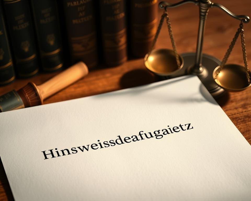 Hinweisgeberschutzgesetz
