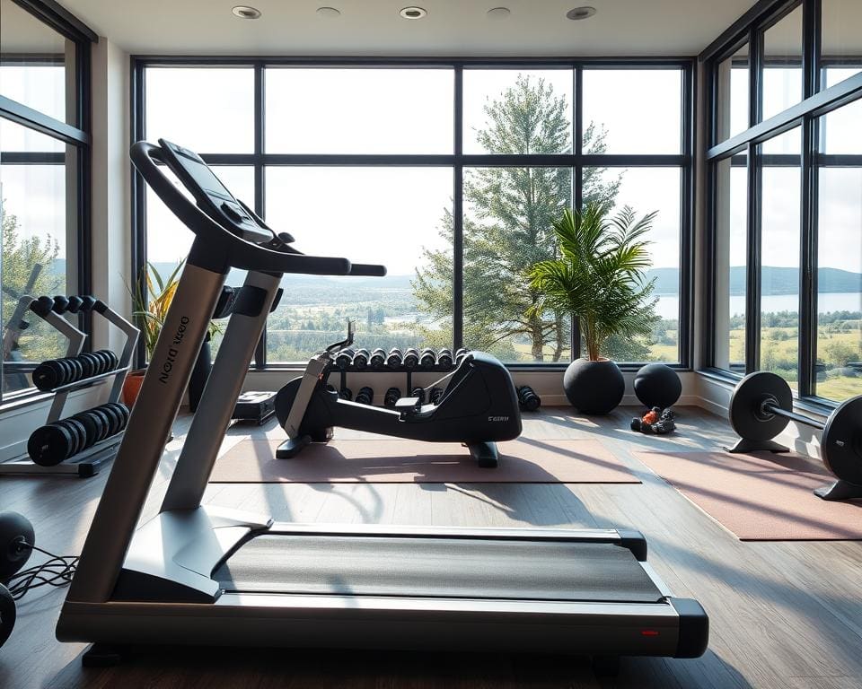 Home Workout mit Laufband und Rudergerät