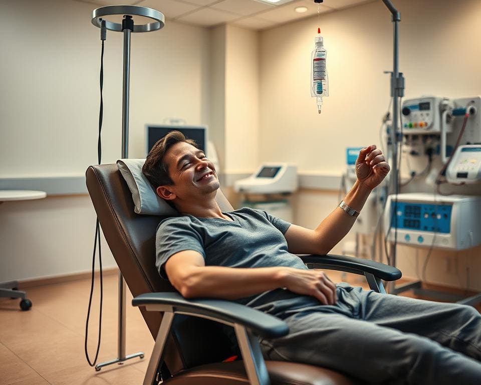 Infusionstherapie zur Schmerzlinderung