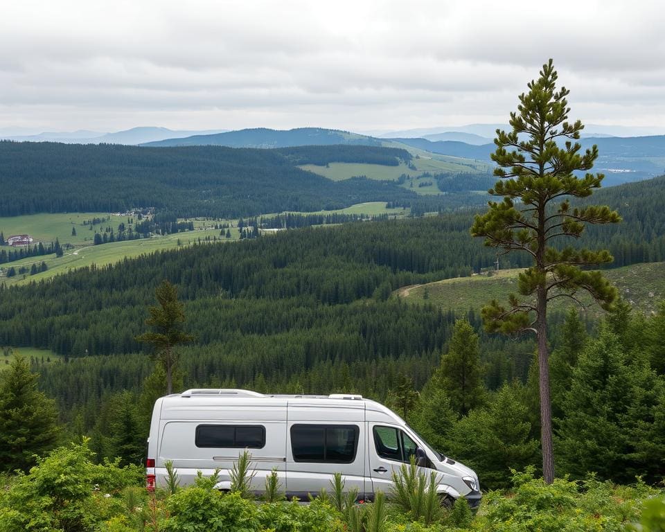 Ist Wildcampen mit dem Van in Schweden erlaubt?