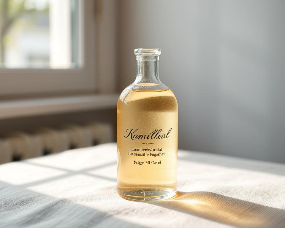 Kamillenhydrolat für sensible Gesichtshaut.