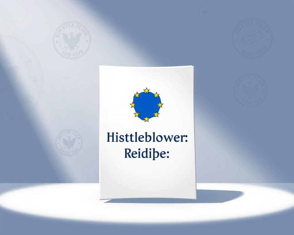 Welche Pflichten gelten laut EU-Whistleblower-Richtlinie?