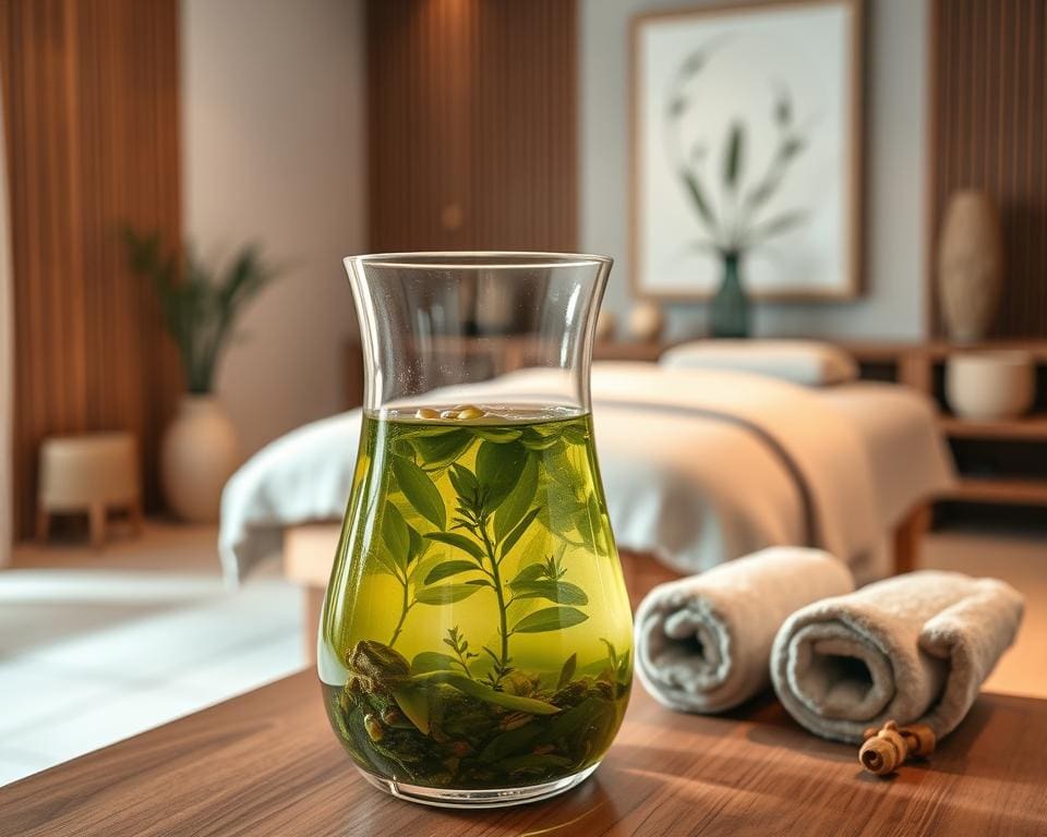 Wellness Infusion für Muskellockerung und Entspannungstherapien