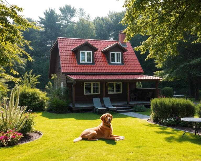 Wo findest du Ferienhäuser mit eingezäuntem Garten?